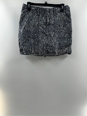 Lee Natural Fit Navy Blue & Cream Skort Size 8 Medium